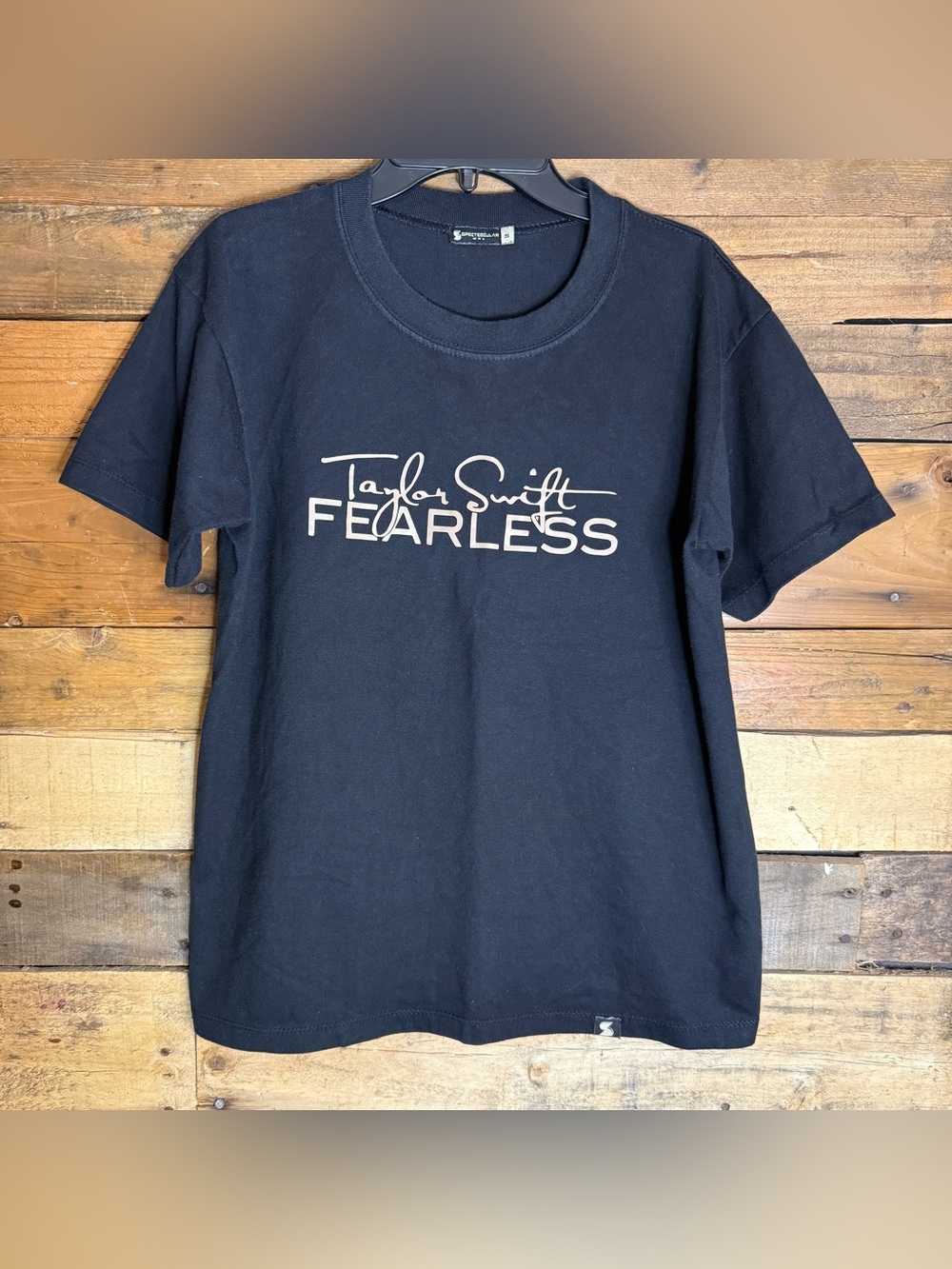 Specteecular Taylor Swift Fearless T-shirt Black size‎ Small